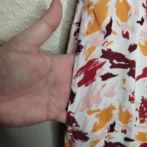 Wayward Fancies eShakti Cap Sleeve V-Neck Midi Dress Size 1X - Picture 4 of 8